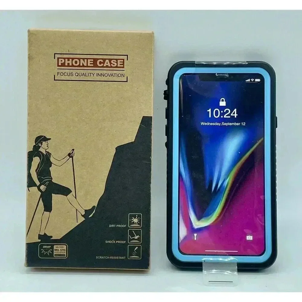 Waterproof Case For iPhone 11 6.1” Built-in Screen Protector Full-Body Rugged